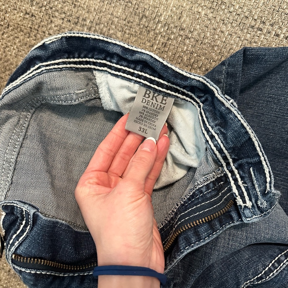 Men’s BKE jeans size 33L